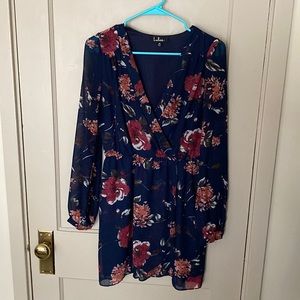 Lulus Floral Mini Dress